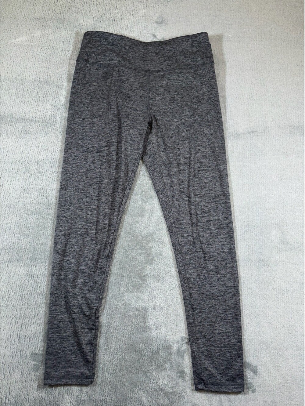 Soft Surroundings Must-Have Leggings Petite Small Charcoal Heather Grey Stretch